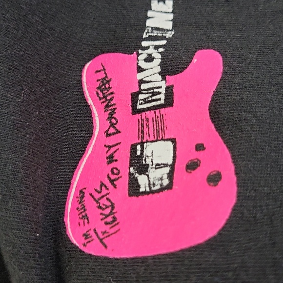 XX Machine Gun Kelly Tickets To My Downfall Concert T-Shirt Black Size Large - Picture 5 of 9